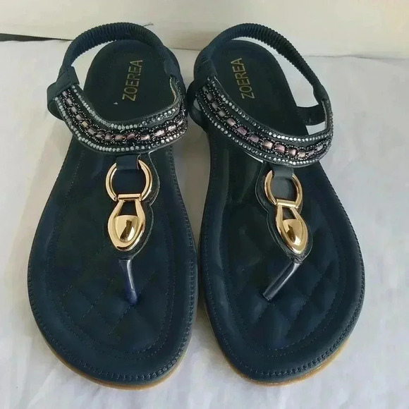 Zoerea embellished sandal 41 - Picture 1 of 7